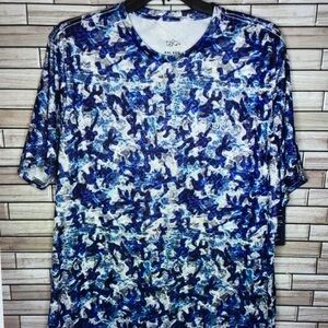 Blue Camo Men's Shirt